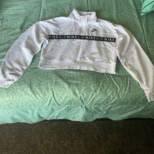 Nike cropped sweatshirt